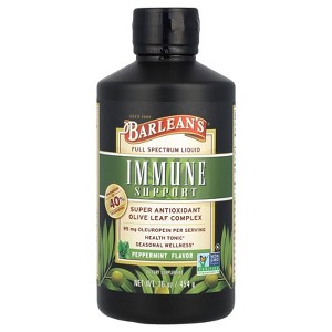 Barlean's Olive Leaf Complex, Peppermint, 95 mg, 16 oz (454 g) - 1 of 2
