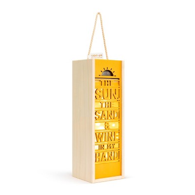 DEMDACO The Sun & Sand Lantern Yellow