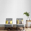 Flame Stitch White Paintable Wallpaper - 2 of 4