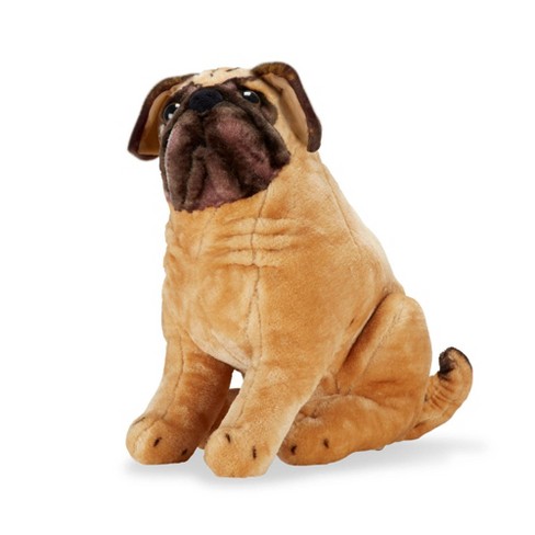 Melissa & Doug Pug Dog - Lifelike Stuffed Animal : Target