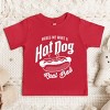 The Juniper Shop Makes Me Want A Hot Dog Real Bad Solid Toddler Short Sleeve Tee - 2 of 4
