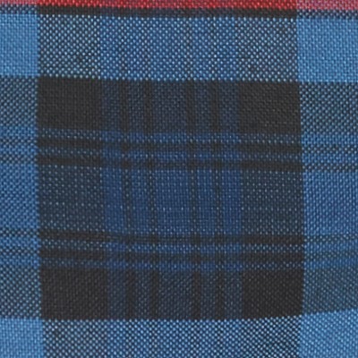 blue red plaid
