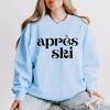 Simply Sage Market Women's Lightweight Garment Dyed Graphic Sweatshirt Apres Ski - 2 of 4