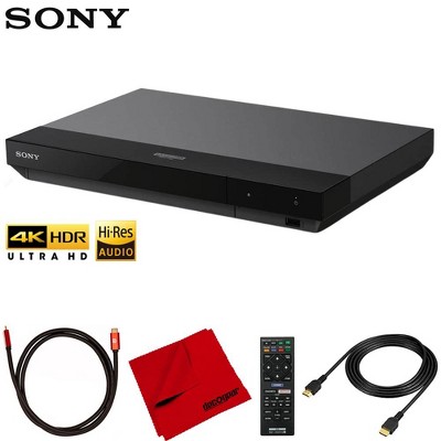 Sony UBP-X700M HDR 4K UHD Network Blu-ray Disc Player with Accessories Bundle