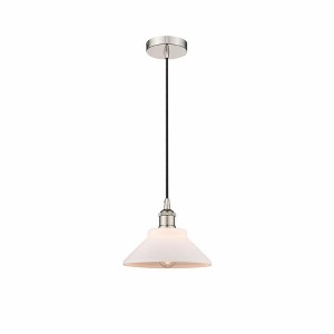 Orwell - 1 Light Cord Hung Mini Pendant In Industrial Style-7.75 Inches Tall and 8.38 Inches Wide - 1 of 1