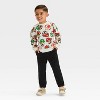 Toddler Boys' Super Mario and Friends Fleece Pullover - Cream - image 3 of 3