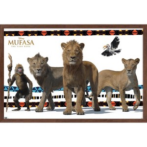 Trends International Disney Mufasa: The Lion King - Group Framed Wall Poster Prints - 1 of 4