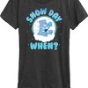 Women's - Care Bears - Snow Day When Short Sleeve Graphic T-Shirt - 2 of 4
