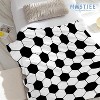 Soccer Blanket, 50"x60" Soccers Gifts for Boys 8-12 Girls Soccer Lovers, Soft Fleece Throw Blanket for Kids Toddlers Teens - 4 of 4