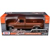 1979 Ford F-150 Pickup Truck Brown 1/24 Diecast Model Car by Motormax - 3 of 3