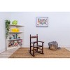 Gift Mark Slat Rocking Chair - Cherry - 2 of 3