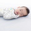 Love To Dream Swaddle UP Silky-Lux Swaddle Wrap - Kisses - 4 of 4