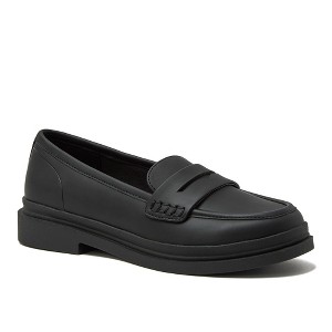 Lands' End Women's All Weather Slip On Penny Loafers - 1 of 4