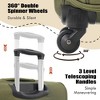 Whisen 3-Piece Luggage Set & Suitcases with 3 Different Sizes and TSA Lock, Easy Access Front Pockets - 4 of 4