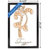 Trends International Disney Simple Moments Line Art - Tigger Framed Wall Poster Prints - 3 of 4