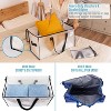 4/6/8 Pack Moving Bags, Comforter and Blanket Storage Bags for Closet, Moving Boxes, Boxes with Lids Alternative - 4 of 4