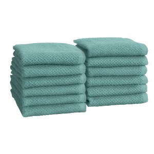 Cotton Quick Dry Textured Bath Towel - Great Bay Home - 1 of 4