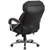 Flash Furniture HERCULES Series Big & Tall 500 lb. Rated Black LeatherSoft Executive Swivel Ergonomic Office Chair with Chrome Base and Arms - 2 of 4