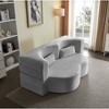 78" Folding Sofa Bed, No Assembly Plush Corduroy Couch with 2 Free Pillows for Living Room - 2 of 4