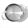OXO 5qt Mira Tri-Ply Stainless Steel Casserole with Lid Silver: Dishwasher-Safe, Induction Compatible, PTFE & PFOA Free - 2 of 4