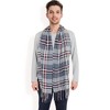 anna-Kaci Men's Classic Plaid Patterned Scarf with Fringed Edges Soft Lightweight Winter Accessory for Timeless Style - 2 of 4