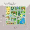 Hakuna Matte: Stylish Baby Play Mat: Car - 47x47", 16 Foam Floor Tiles - 2 of 4