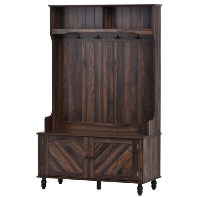 NicBex 65.00"H Modern Hall Tree with Storage for Living Room