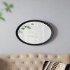 GlasFlength Decorative Wall Mirrors Circle Mirror Wall Mirror Antique Classic Mirror Decorative Mirror for Living Room, Black, 19.8"*19.8"*19.8" - 2 of 4