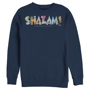 Men's Justice League Shazam Dragon Fruit Logo Sweatshirt - 1 of 3