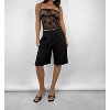 Women's Sheer Floral Lace Tank - NIA - 4 of 4