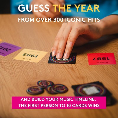 Jumbo Hitster - The Music Party Card Game, Fun Music Quiz Family Card Game for Adults