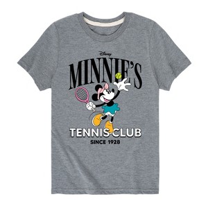 Boys' - Disney - Minnie's Tennis Club Short Sleeve Graphic T-Shirt - 1 of 4