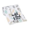 Lambs & Ivy Jungle Friends Elephant/Giraffe Safari Soft Fleece Baby Blanket - 4 of 4