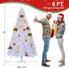 SUGIFT 6ft Premium Hinged Artificial Christmas Tree with 1000 Branch Tips and Sturdy Metal Base - 3 of 4