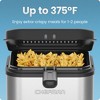 Chefman 2.5 Quart Deep Fryer with Wire Basket, Temperature Control & Windowed Lid – Stainless Steel - 4 of 4
