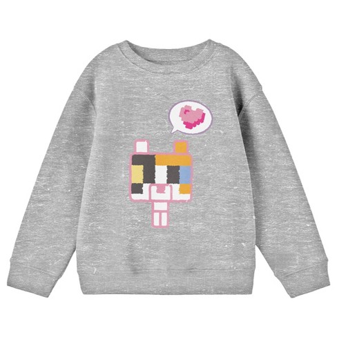 Minecraft on sale sweatshirt target