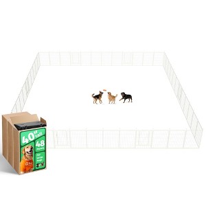 FXW Rollick Dog Playpen for Indoor, Yard, RV Camping, Panels for Puppy and Small Dogs│Patented - 1 of 4