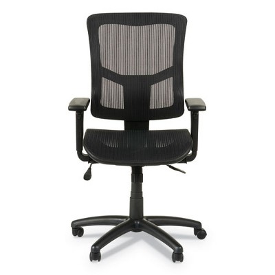ErgoFlex Black Mesh Adjustable Executive Office Chair