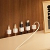 SEVOBAL Cable Management 8-Pack Universal Cable Organizer Clips, 360 Degree Rotating Cord Organizers for Desk, Wall, Car, White, 0.78"*0.78"*0.44" - 4 of 4