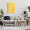 Stupell Industries Let Your Light Shine Yellow Phrase, 30" x 40" - 2 of 4