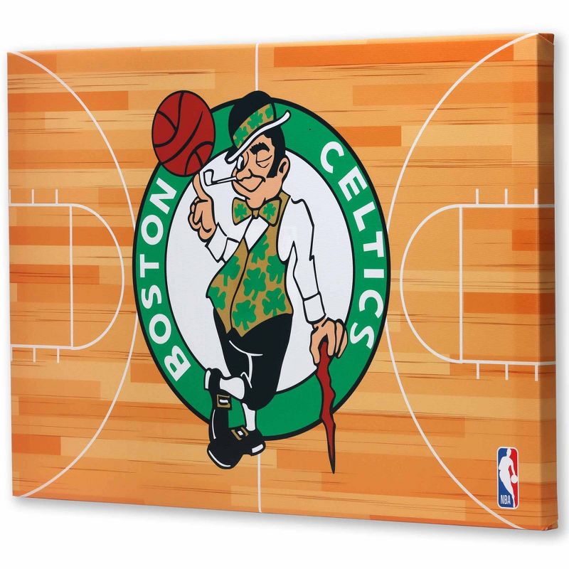 NBA Boston Celtics Court Canvas Wall Sign, 2 of 6