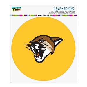 University of Vermont Secondary Automotive Car Window Locker Circle Bumper Sticker - 1 of 4