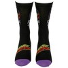 Adult Mountain Dew Pitch Black Logo Crew Socks - 4 of 4