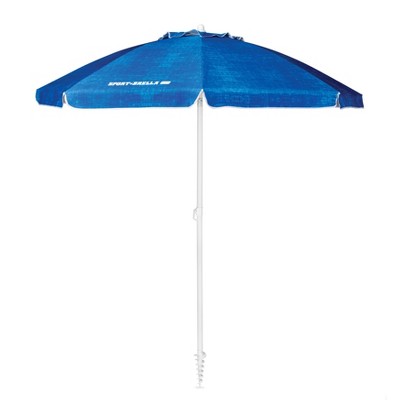 Sport-Brella Core 6' All-Weather and Sun Umbrella - Heathered Blue