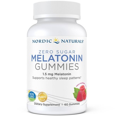 Nordic Naturals Zero Sugar Melatonin Gummies - 60ct