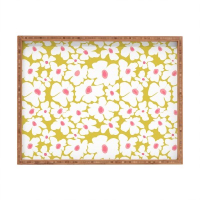 RosebudStudio I can buy myself flowers Rectangular Tray -Deny Designs