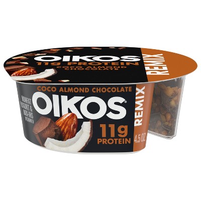 Oikos REMIX Coconut with Chocolate and Almond Greek Yogurt - 4.5oz