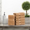Luxury Cotton Heavyweight Ultra-Plush 6 Piece Towel Set by Blue Nile Mills - 2 of 4