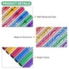 Unique Bargains Aluminum Durable DIY Craft Wind Chime Tubes 4 Sizes 6 Colors 24 Pcs - 2 of 4
