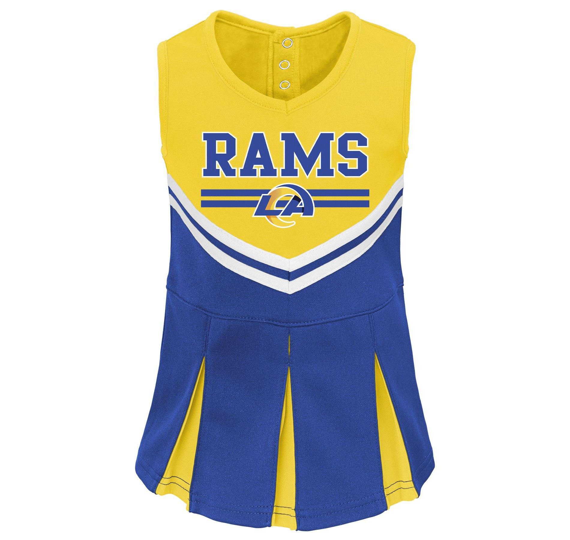 NFL Los Angeles Rams Girls' Cheer Set - 18M